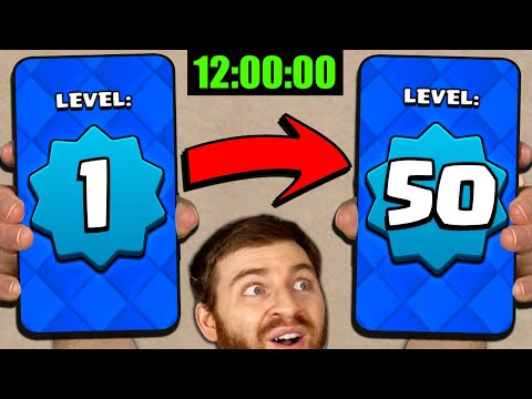 Level 1 to Level 50 on new Clash Royale Account! Heres How...