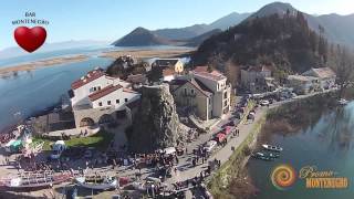 Virpazar. Montenegro. Flights in Montenegro. Dani vina i ukljeve. Promo-Montenegro, 2014