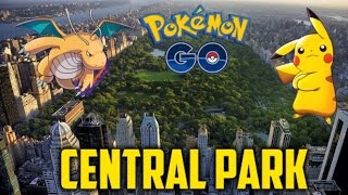 Pokemon Go - Central Park, New York City Pokemon Hunting Gameplay!