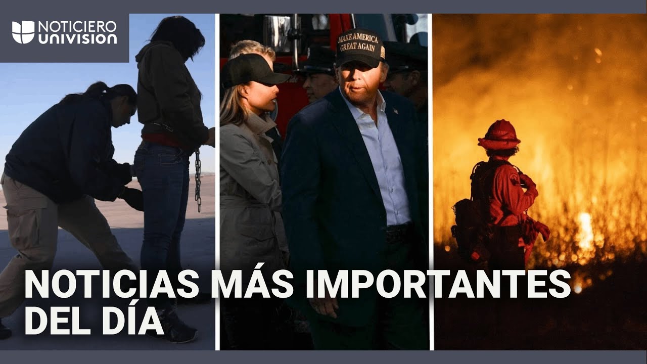 Condiciones de Trump para enviar ayuda a California: las noticias más importantes en cinco minutos