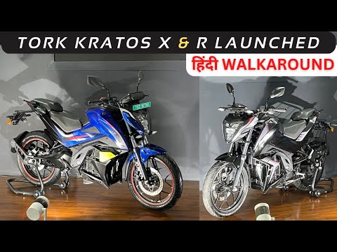 2023 Tork Kratos R & Kratos X E-Bike Showcased at the 2023 Auto Expo: Walkaround