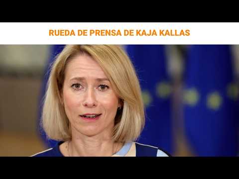 🔴DIRECTO | Rueda de prensa de Kaja Kallas | RTVE Noticias