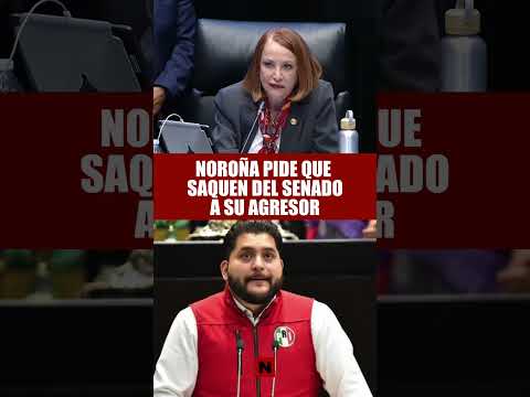 Noroña pide correr del Senado a su agresor
