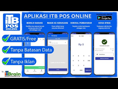 Aplikasi Kasir: ITB POS Online