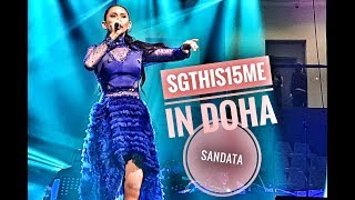 Sarah Geronimo This 15 Me live in Doha - Sandata