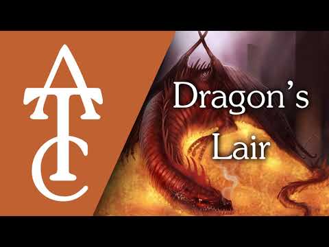 RPG | D&D Ambience - Dragon's Lair (sleeping dragon, coins rolling, cave ambiance)
