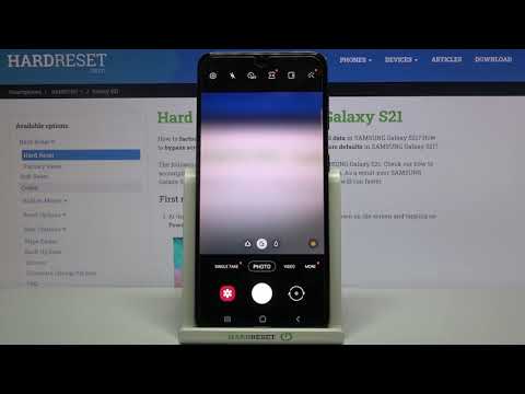 How to Reset Camera Settings in SAMSUNG Galaxy S21 – Camera Manufacturer Configuration