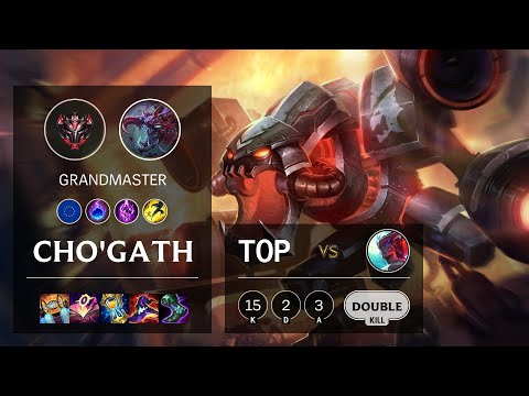 Cho'Gath Top vs Yone - EUW Grandmaster Patch 11.2
