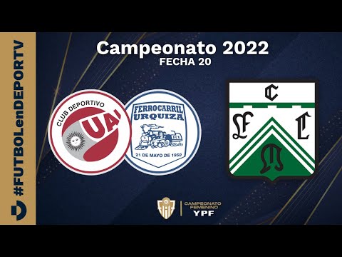 UAI Urquiza vs Ferro Carril Oeste | Fecha 20 | Primera División | Campeonato Femenino YPF