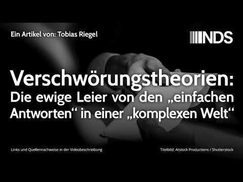 Verschwörungstheorien: Die ewige Leier von den „einfachen Antworten“ in einer „komplexen Welt“