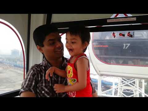 Saisha at "Delhi Eye"