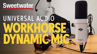 Video thumbnail for Universal Audio SD-1: A New Recording & Podcasting Workhorse by Sweetwater