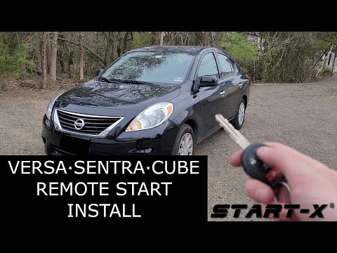 Start-X Remote Start Install, Sentra/Versa/Cube