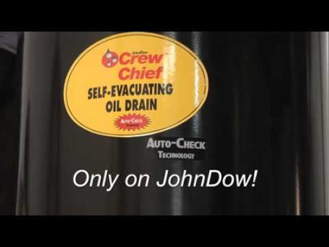 JohnDow Industries Crew Chief Self Evacuating Oil Drain