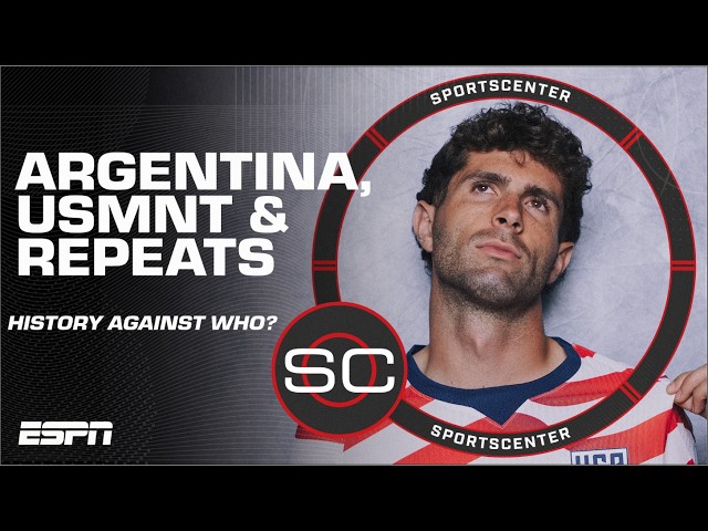 USMNT have the ‘hopes of a nation’ at their feet - Ale Moreno | SportsCenter