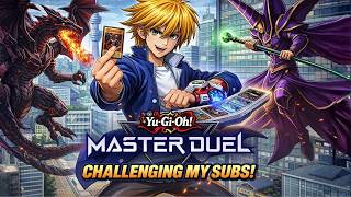 Can my subscribers beat me?! | Yu-Gi-Oh! Master Duel LIVE