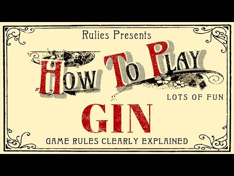 How to Play Gin Rummy | The Best 2 Player Game of All Time