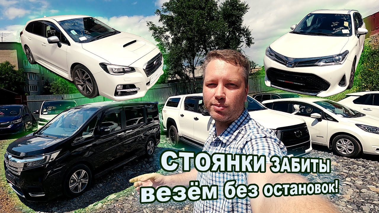 обзор популярных авто из японии и кореи. наши стоянки полны!