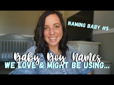 💙MORE BABY BOY NAMES... | WILL ONE OF THESE BE OUR BABY'S NAME?! 💙