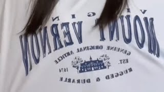 Tシャツを引っ張るやつ1