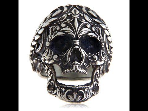 Ghiul Argint 925 Masiv Cap de Mort Greek Skull - Putere si Simbolism