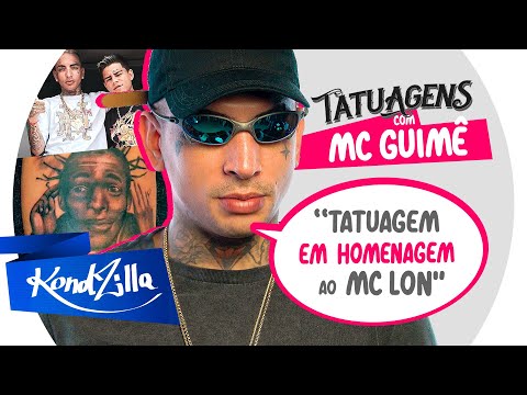 Tatuagens com MC Guime "Fiz em Homenagem ao MC LON" (KondZilla)