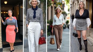 Natural Older Women OVER 50 60 70 |New Trends Fashion For Women |Sprin