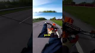 Se sua moto fizer isso não freie 😳#curiosidades #motos
