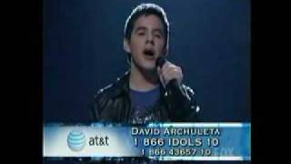 david archuleta - imagine - american idol week 2