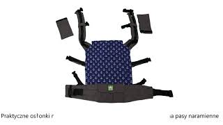 Nosidełko regulowane Luna Dream Grow Up (Grow Up baby carrier)