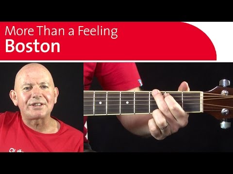 More Than A Feeling  - Simple 4 Chord Strumming Pattern