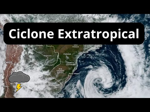 Ciclone Extratropical: teremos tempestades e ventos fortes?