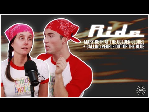 Mary Beth at the Golden Globes + Calling People Out of the Blue