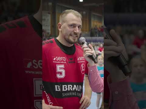 Julius Kühn im Interview nach dem Heimsieg gegen HBW Balingen-Weilstetten