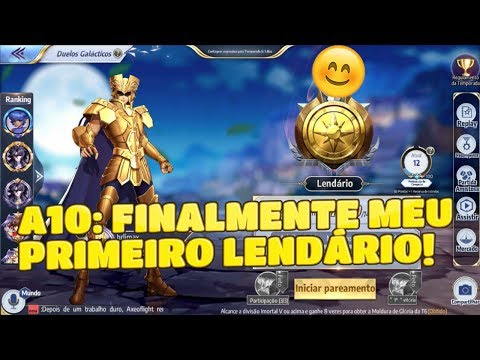 PRIMEIRO LENDÁRIO NO ÚLTIMO DIA E MINHA FORMAÇÃO FEVEREIRO 2020 NO SAINT SEIYA AWAKENING