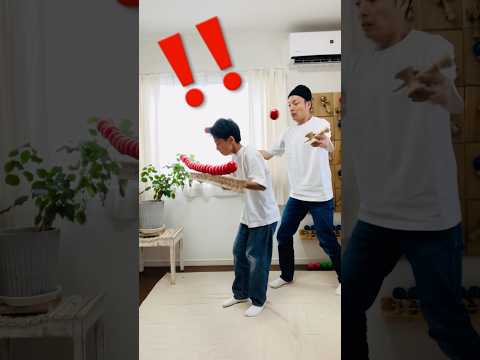 20連けん玉の両端に…😳😳😳