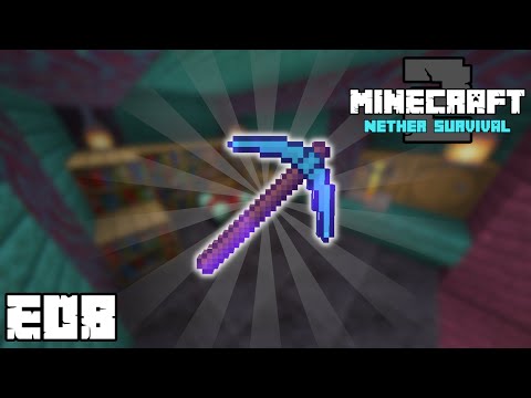 Minecraft Nether Survival Season 2 | ENCHANTING and 1.16.2! | E08