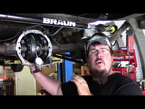 GM 8.5 10 bolt gear setup and final assembly