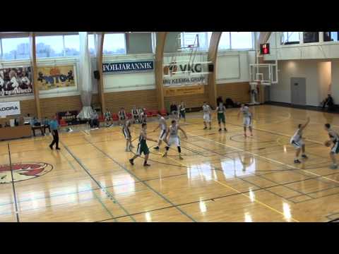 EYBL U17, Moskva BC Runa - Espoo Tapiolan Honka, I-II veerandaeg, 18.01.2015, Jõhvi