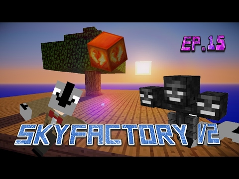 Skyfactory V2: Auto Wither farm and Awakening Draconium [15]