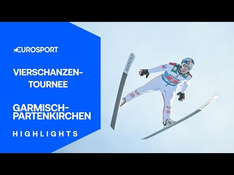 Tschofenig wins, Hayböck sets hill record | Four Hills Tournament | Garmisch | Highlights (German)