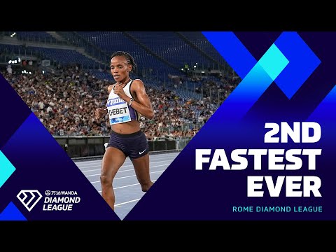 Chebet storms to 2nd fastest ever 5000m in 14:03.69 | Wanda Diamond League