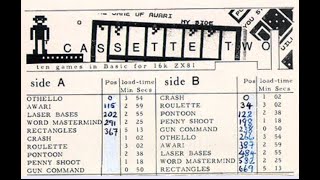 Cassette Two for the ZX81