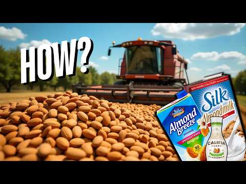 How Almond Milk is Made in Factories? What's REALLY in Your Almond MIlk!