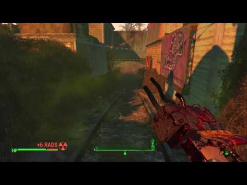 Dont try to get on the Roller Coasters Fallout 4: Nuka World