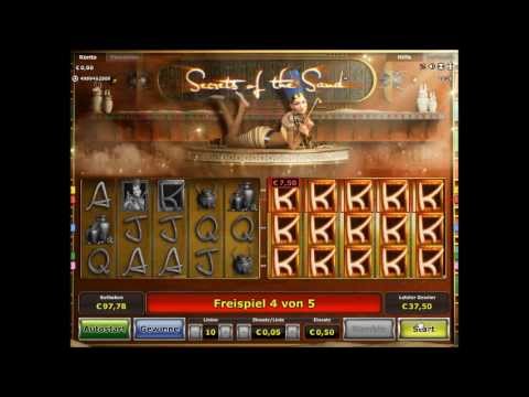 Secret of Sand Slot - Freispiele - Vollbild Kings  - 128 facher Gewinn