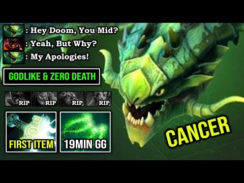 Absolute Cancer MID Viper 19Min GG Electric Machine Gun 100% Counter ALL with Zero Death DotA 2