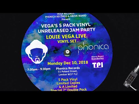 Phonica Records In-Store: Little Louie Vega's White Label Jam Party