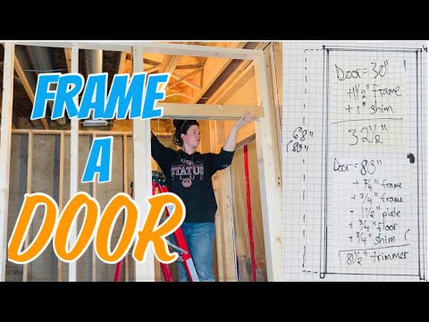 32x80 Exterior Door Rough Opening