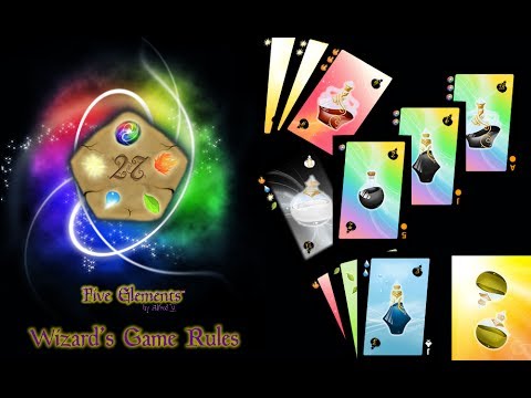 Five Elements - Innovative Card Game - Wizard's Game Rules